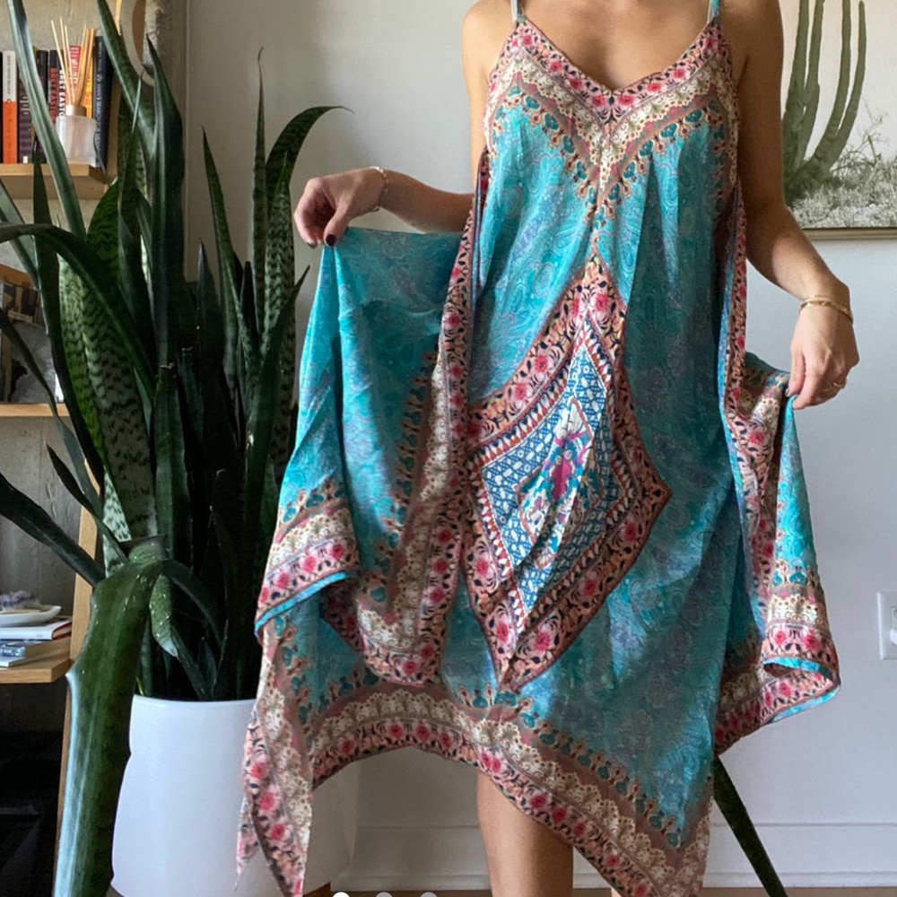 SILK VINTAGE DRESS